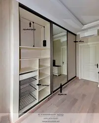 Wardrobes In The Hallway In A Modern Style Photo Inside