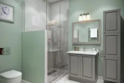 Bathroom mint interior