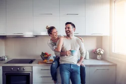 Photo Together In The Kitchen