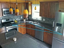 Correct location of the kitchen photo