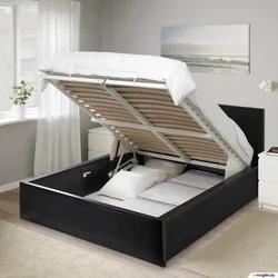 Photo of two double beds