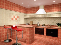 Photo of tiles and all colors of tiles for the kitchen