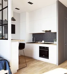 Studio 30 Sq.M Design With Kitchen And Balcony M