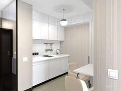 Studio 30 sq.m design with kitchen and balcony m