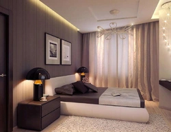 Дизайн проект спальни квартиры