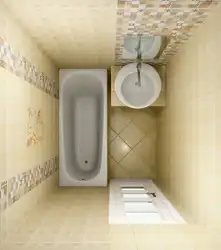 Ванна бөлмесінің дизайны 180 х 180 см