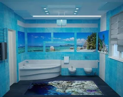 Bathroom tiles 3d design