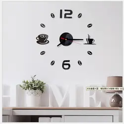 Clock on the entire wall photo for the kitchen