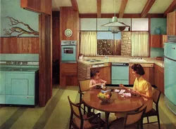 Photo of a 60s kitchen