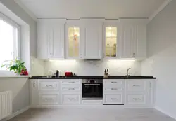 White Kitchen Facades In The Interior