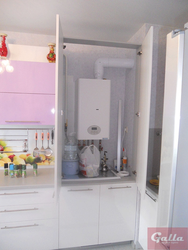 Kitchen With Gas Boiler Design
