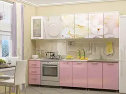 Kitchen photo pink facade