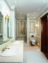 Classic Bathroom Design With Shower