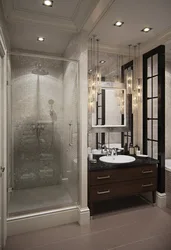Classic Bathroom Design With Shower