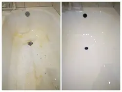 Cover a bathtub with acrylic photo