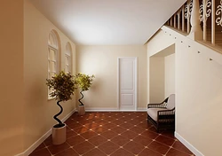 Tiles in the hallway and kitchen photo