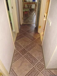Tiles in the hallway and kitchen photo