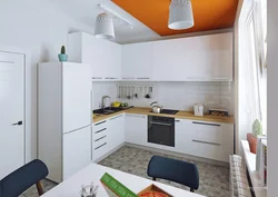 Дизайн маленькой кухни однокомнатно