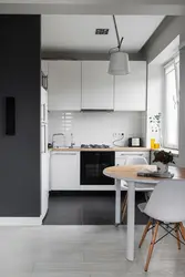 Small one-room kitchen design
