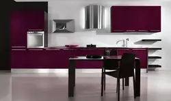 Interior Color Combination In Cherry Kitchen