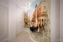 Frescoes In The Interior Of The Hallway