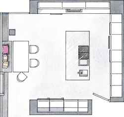 Planning The Interior Of A Kitchen Or Dining Room