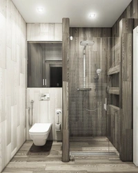 Duş və tualetlərin daxili dizaynı