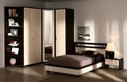 Спальня с угловым шкафом дизайн комнаты