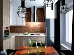 Kitchen loft 6 sq m photo