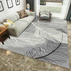 Modern carpets for the floor in the living room in the interior