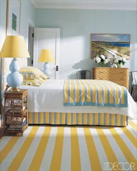 Bedroom Design Blue Yellow