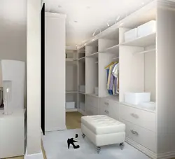 Dressing Room In The Bedroom Photo Made Of Plasterboard