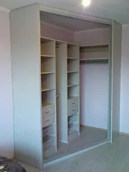 Dressing Room In The Bedroom Photo Made Of Plasterboard