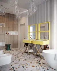 Terrazzo Bathroom Interior