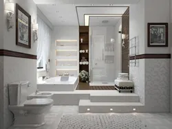 Виды дизайна интерьера ванной комнаты