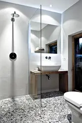 Bathroom Design With Open Shower