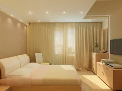 Натяжные Потолки В Спальне Дизайн С Точечными Светильниками Фото