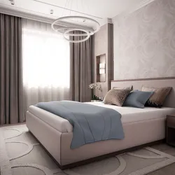 Bedroom design in tones modern style real