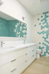 Ванна бөлмесінің дизайны 2 түсті