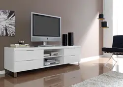 TV stands in the bedroom photo