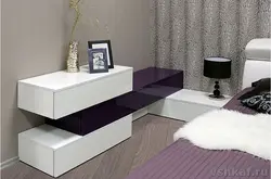 TV stands in the bedroom photo