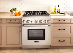 Stove In The Kitchen Interior Photo