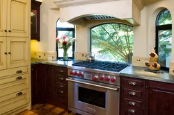 Stove In The Kitchen Interior Photo