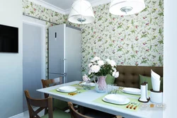 How to wallpaper a kitchen photo