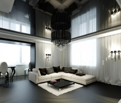 Glossy living room interior