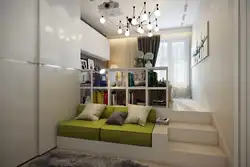 Design living room bedroom 12 m