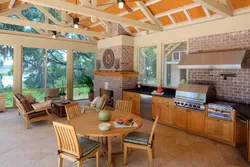 Layout Of A Summer Kitchen In The Country With Photos