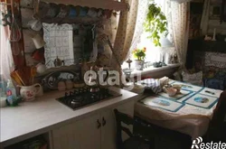 Kitchen interior in a village house