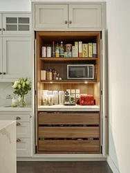 Кухонная шафа для кухні фота