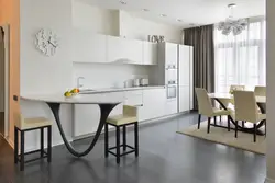 Modern Tables For The Kitchen In The Apartment Photo